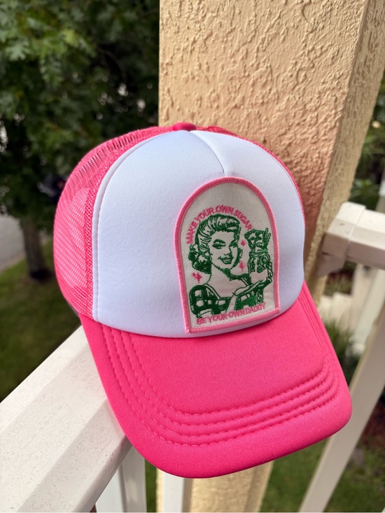 Hand Crafted Accessories - “Be your own Daddy” Trucker / SnapBack hat
